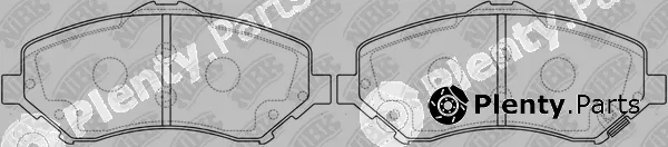 NiBK PN0496 — Brake Pad Set, disc brake