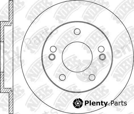 NiBK RN1601 — Brake Disc