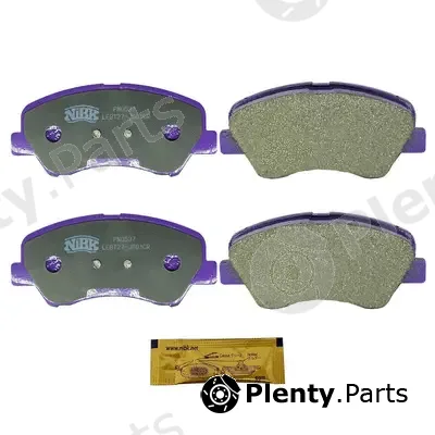 NiBK PN0537 — Brake Pad Set, disc brake
