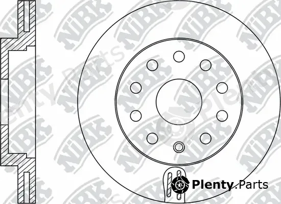 NiBK RN1374 — Brake Disc