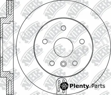 NiBK RN1763 — Brake Disc