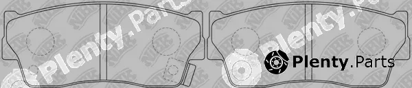 NiBK PN9298 — Brake Pad Set, disc brake