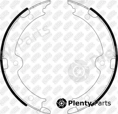 NiBK FN0671 — Brake Shoe Set, parking brake
