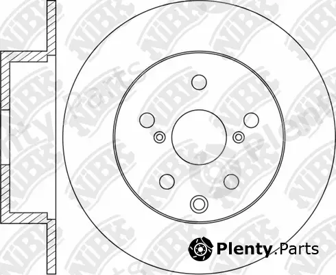 NiBK RN1473 — Brake Disc