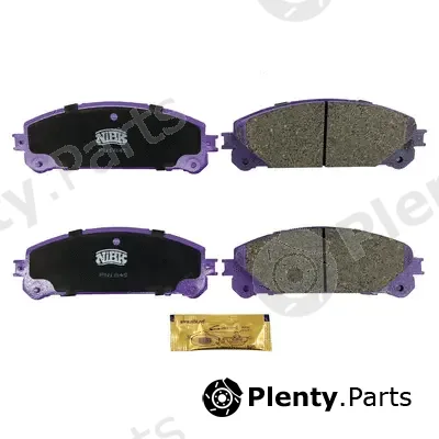 NiBK PN1845 — Brake Pad Set, disc brake