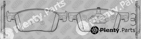 NiBK PN0792 — Brake Pad Set, disc brake