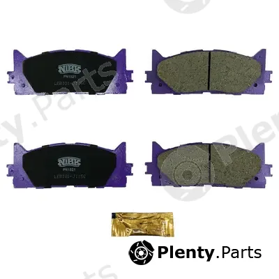 NiBK PN1521 — Brake Pad Set, disc brake