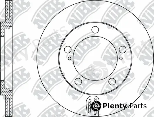 NiBK RN1491 — Brake Disc