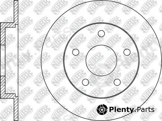 NiBK RN1565 — Brake Disc