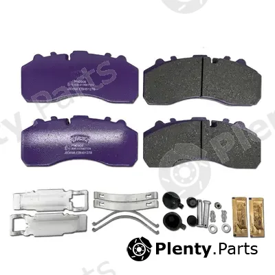 NiBK PN0908 — Brake Pad Set, disc brake