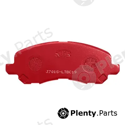 NiBK PN3469S — High Performance Brake Pad Set