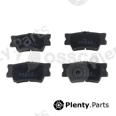 Ossca 12225 — Brake Pad Set, disc brake