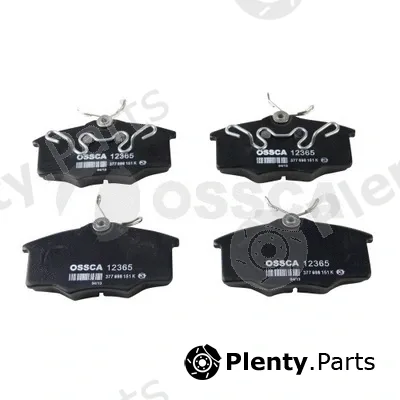 Ossca 12365 — Brake Pad Set, disc brake