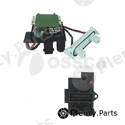 Ossca 13329 — Resistor, interior blower
