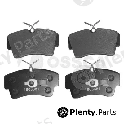 Ossca 00235 — Brake Pad Set, disc brake