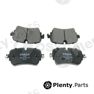 Ossca 71204 — Brake Pad Set, disc brake