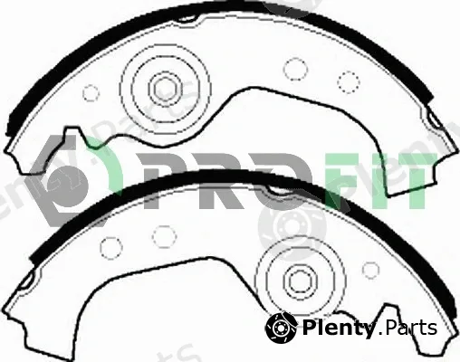 Profit 5001-0027 — Brake Shoe Set