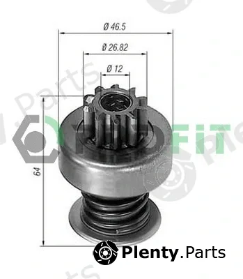 Profit 1910-8003 — Freewheel Gear, starter