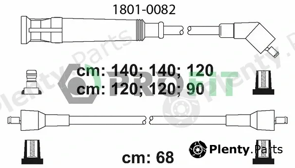 Profit 1801-0082 — Ignition Cable Kit