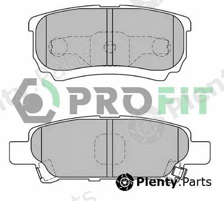 Profit 5000-1839C — Brake Pad Set, disc brake