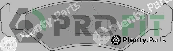 Profit 5000-0206 — Brake Pad Set, disc brake
