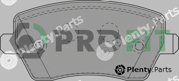 Profit 5000-1617 — Brake Pad Set, disc brake