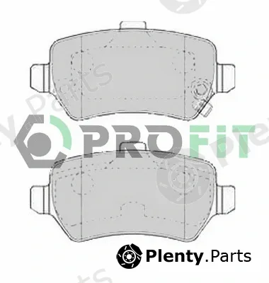 Profit 5000-1521C — Brake Pad Set, disc brake
