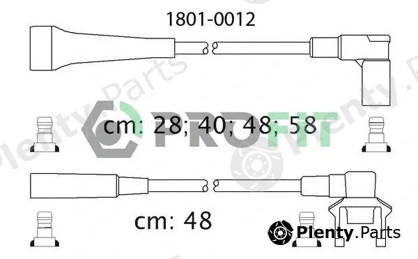 Profit 1801-0012 — Ignition Cable Kit