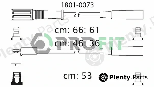 Profit 1801-0073 — Ignition Cable Kit
