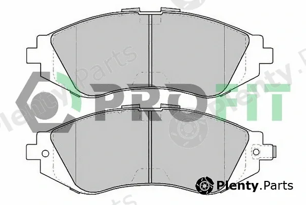 Profit 5000-1369C — Brake Pad Set, disc brake