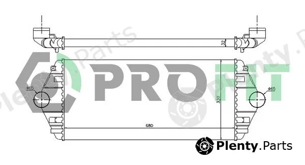Profit PR0555T1 — Charge Air Cooler