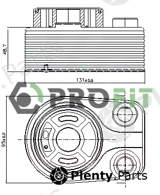 Profit 1745-0030 — Oil Cooler, engine oil