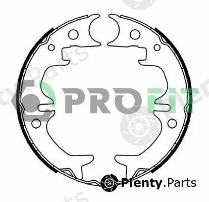 Profit 5001-4008 — Brake Shoe Set