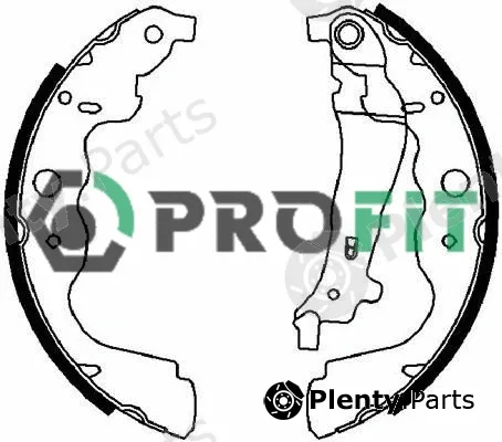 Profit 5001-4031 — Brake Shoe Set