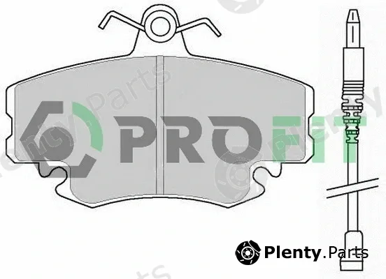 Profit 5000-0845 — Brake Pad Set, disc brake
