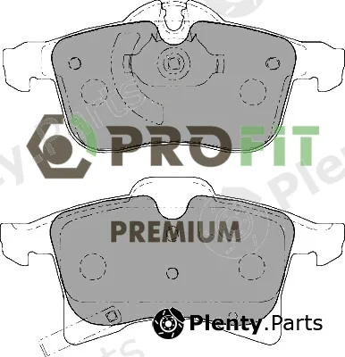 Profit 5005-1640 — Brake Pad Set, disc brake