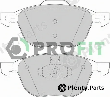 Profit 5000-1594C — Brake Pad Set, disc brake