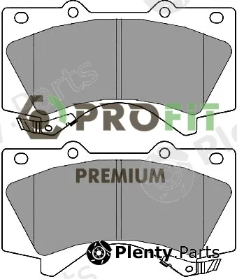 Profit 5005-4229 — Brake Pad Set, disc brake
