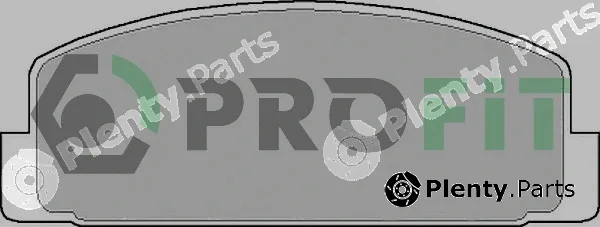 Profit 5000-0372C — Brake Pad Set, disc brake