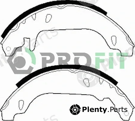 Profit 5001-0243 — Brake Shoe Set