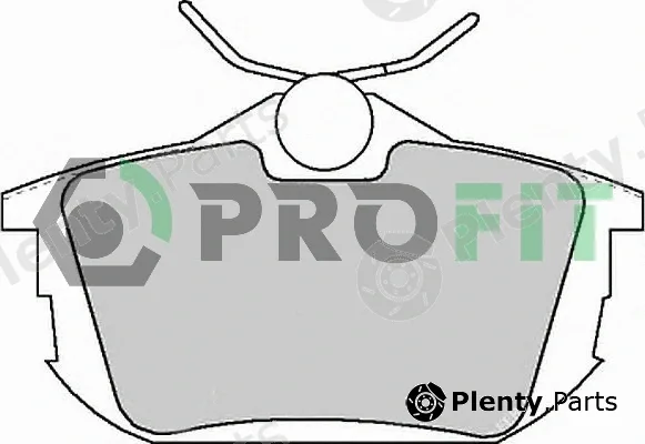Profit 5000-1095 — Brake Pad Set, disc brake