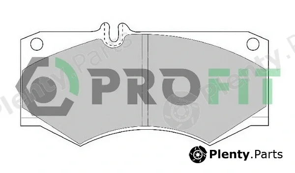Profit 5000-0239 — Brake Pad Set, disc brake