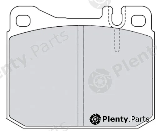 Profit 5000-0243 — Brake Pad Set, disc brake