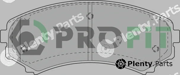 Profit 5000-1603 — Brake Pad Set, disc brake