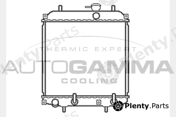 Autogamma 104042 — Radiator, engine cooling
