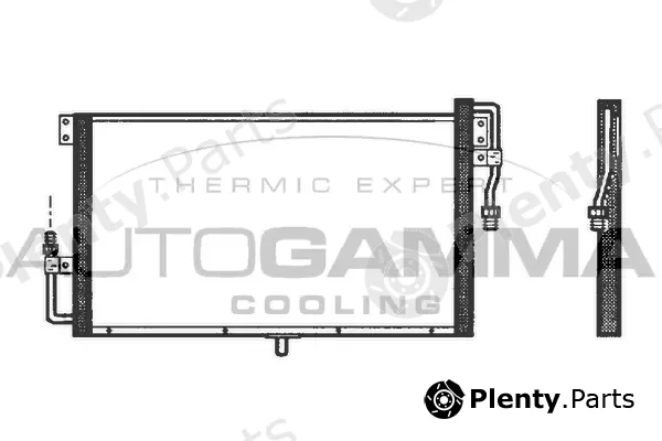 Autogamma 102559 — Condenser, air conditioning