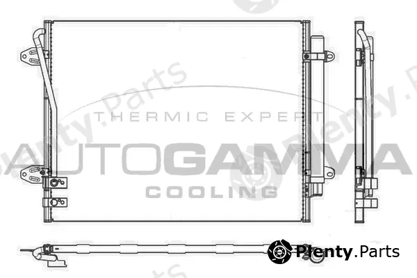 Autogamma 107297 — Condenser, air conditioning