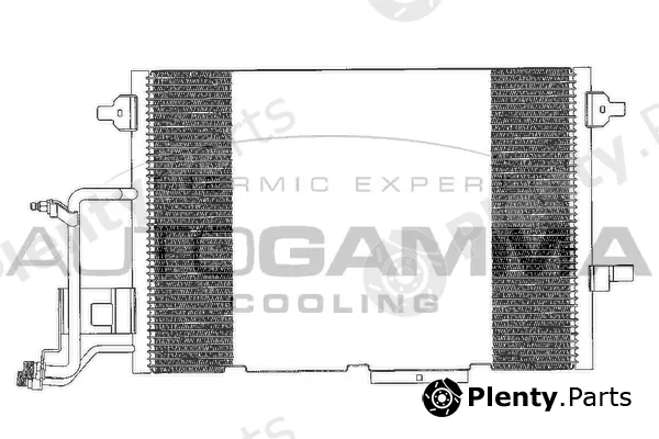 Autogamma 102390 — Condenser, air conditioning