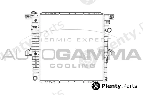 Autogamma 103159 — Radiator, engine cooling