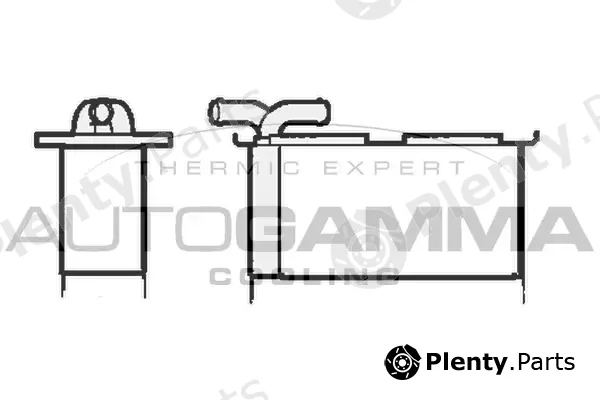 Autogamma 105340 — Charge Air Cooler